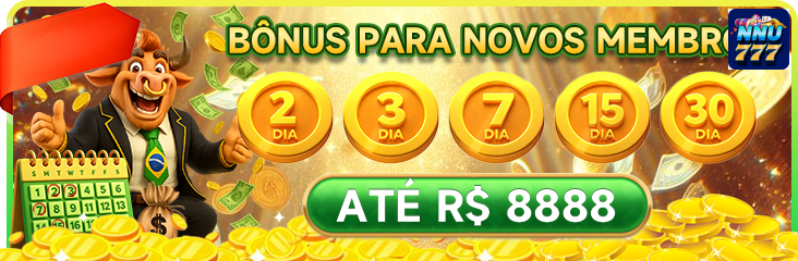 nnu777 — área chave da interface, com ênfase em benefício imediato, pensado para conectar o visual às mensagens de